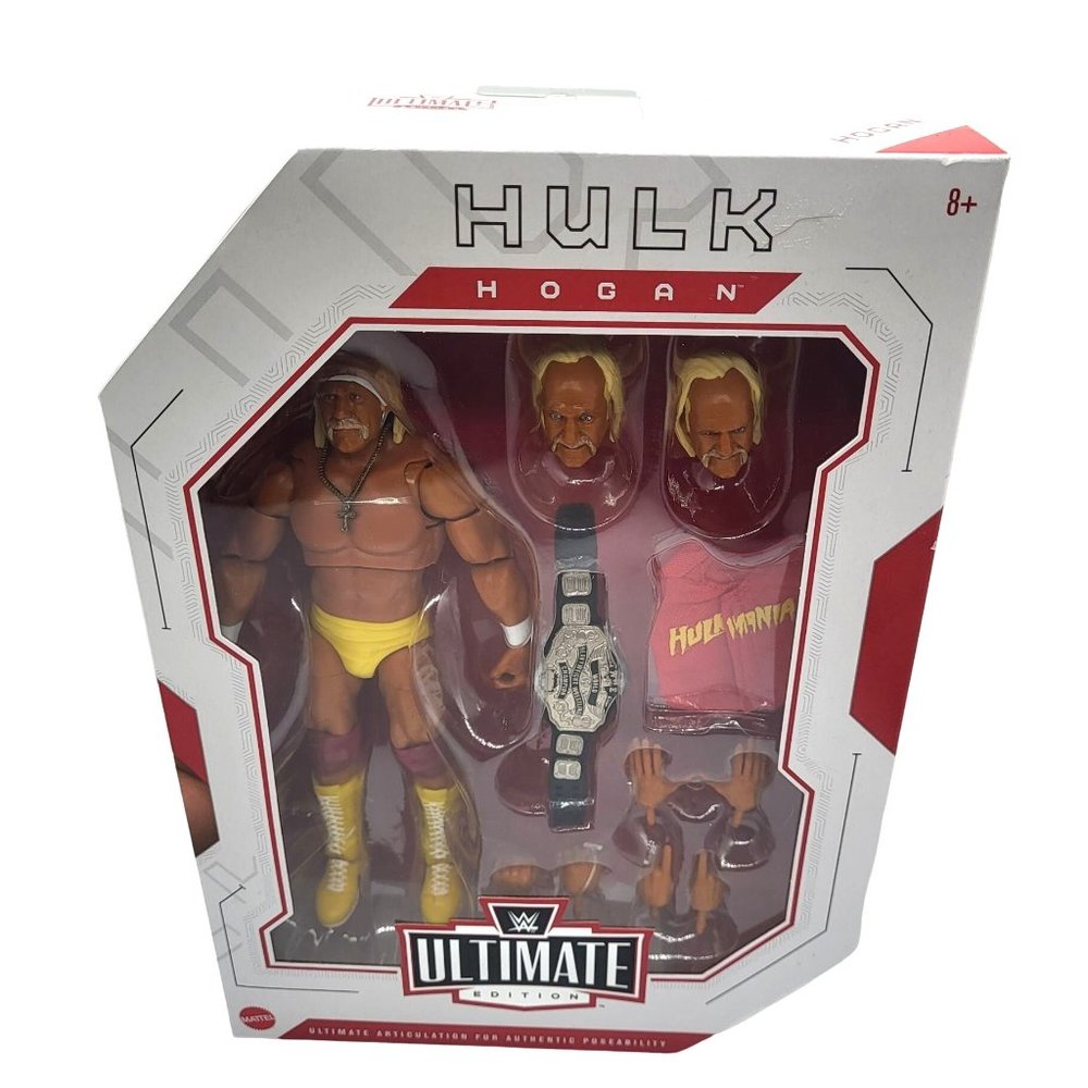 Mattel WWE Ultimate Edition Wave 13 Hulk Hogan Action Figure Toy NEW IN BOX
